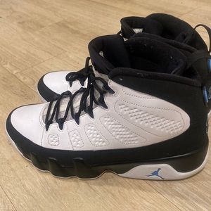 University blue Jordan retro 9